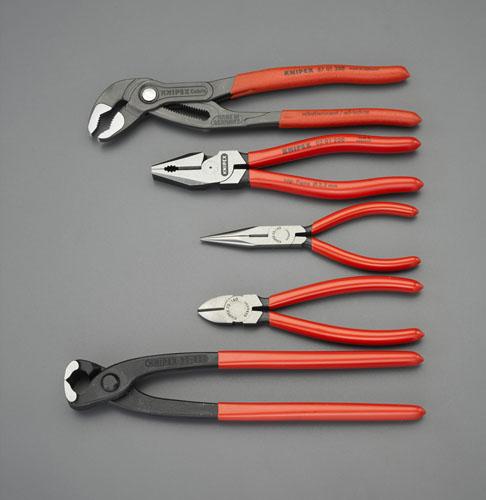 エスコ(ESCO) 5本組 プライヤーセット EA534KS-1の通販は 16,502円