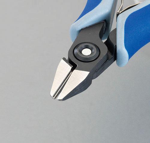 エスコ(ESCO) 125mm 精密用ニッパー(グリップ･バネ付) EA535kg-8の通販は