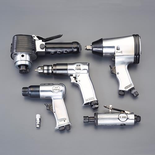 エスコ(ESCO) エアーツール５機種セット EA155D-8の通販は 28,155円