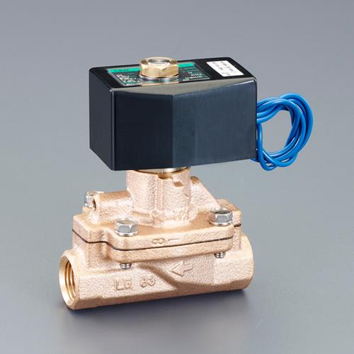 エスコ(ESCO) AC100V･Rc  1 2方向電磁弁(ﾊﾟｲﾛｯﾄ式) EA153HB-19の通販は 14,225円