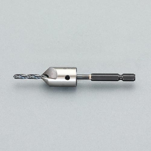 エスコ(ESCO) 9.0x3.5mm 鉄工用皿錐(六角軸) EA824DY-3.5の通販は