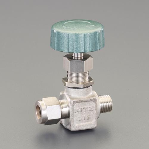 エスコ(ESCO) 3/8xR1/4 ニードルバルブ(ｽﾃﾝﾚｽ製) EA470CN-502の通販は 32,893円