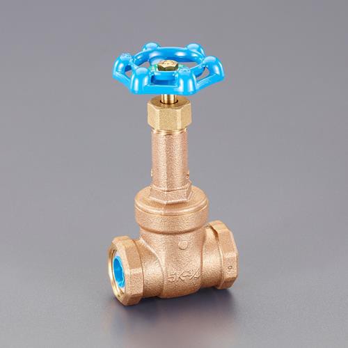 エスコ(ESCO) Rc1・1/4 ゲートバルブ(給水用/青銅) EA470DG-12の通販は