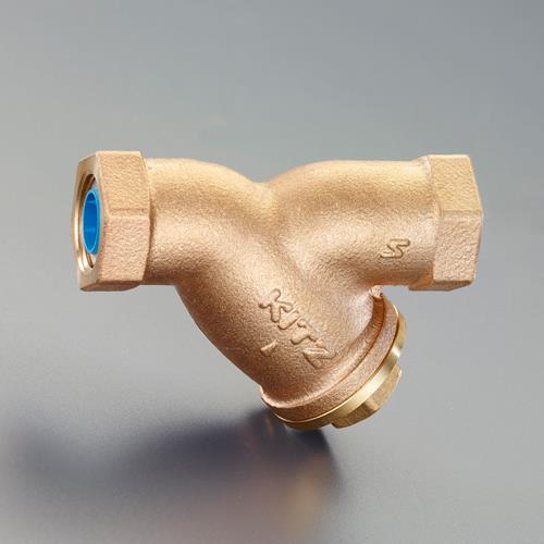 エスコ(ESCO) Rc1･1/4 Y形ストレーナー(給水用/青銅製) EA465AR-12の通販は