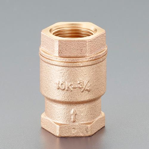エスコ(ESCO) 1･1/4 リフトチャッキバルブ(竪型/青銅製) EA465AG-12の通販は