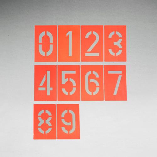 エスコ(ESCO) マーキングプレートセット(文字高300mm) EA591MY-5