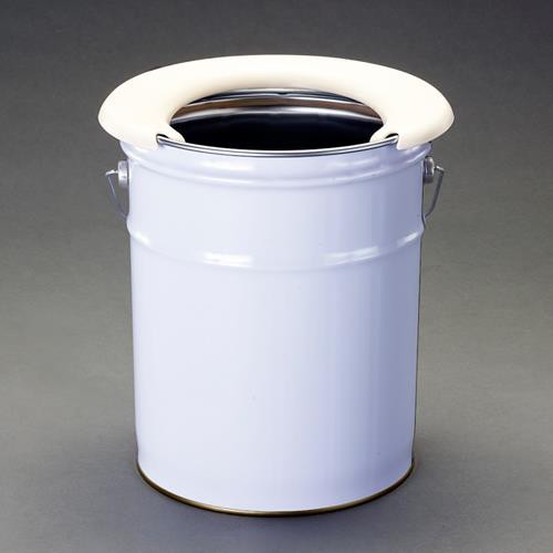 エスコ(ESCO) トイレ缶(防災避難用/便座付) EA991AG-14