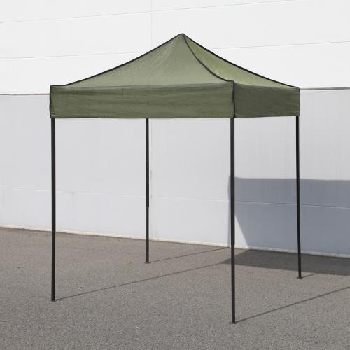 エスコ(ESCO) 2.0x2.0m 四脚テント(ＯＤ色/張ﾛｰﾌﾟ冠付) EA915-17Aの通販は