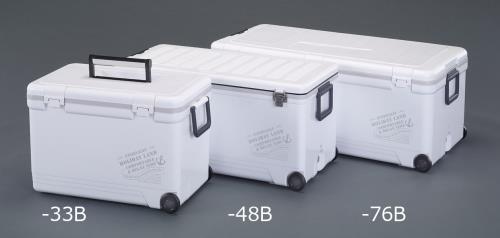 エスコ(ESCO) 910x430x360mm/76L クーラーボックス EA917AK-76Bの通販は