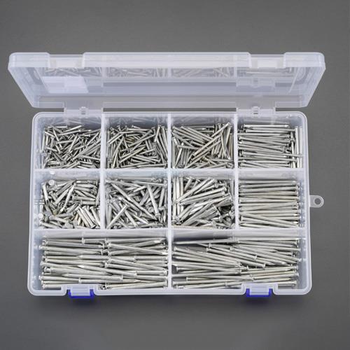 エスコ(ESCO) 2.77-4.19mm コンクリート釘セット(10サイズ) EA945SH-30Aの通販は