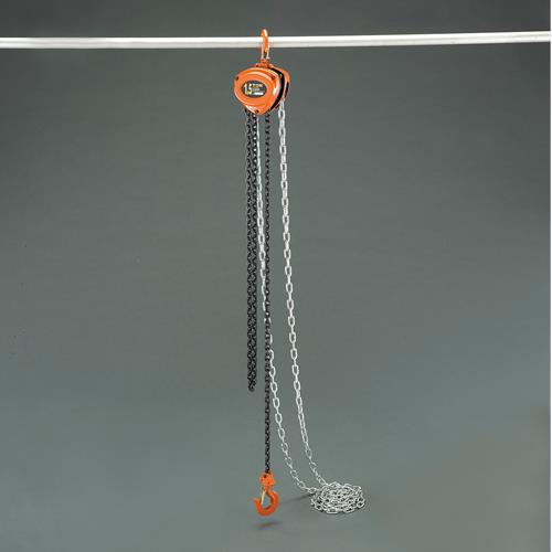 エスコ(ESCO) 1.5tonx2.5m チェーンブロック EA987AC-1.5の通販は 17,765円