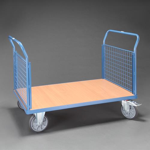 エスコ(ESCO) 1000x600mm/600kg [両ﾊﾝﾄﾞﾙ式]運搬車 EA520BE-302の通販は 42,346円