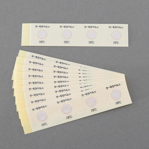 エスコ(ESCO) 55℃ 温度管理用示温材(ｻｰﾓﾗﾍﾞﾙ/40枚) EA722ZB-55の通販は 5,983円