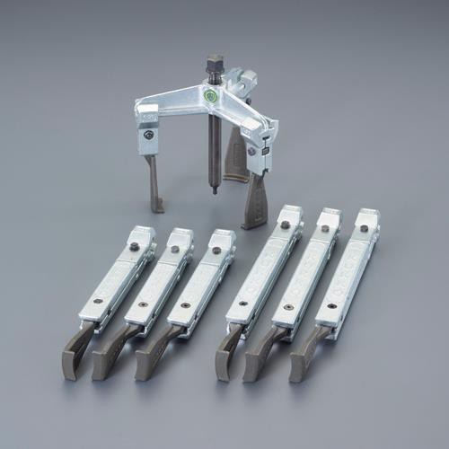 エスコ(ESCO) 200mm スライドアームプーラー3本セット(3本爪/薄爪) EA500JF-52の通販は