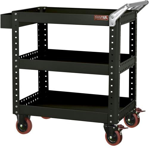 エスコ(ESCO) 500x873x880mm/ 2段 ツールワゴン EA956F-1Bの通販はau