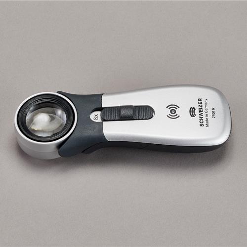 エスコ(ESCO) x 4/55mm       ルーペ(LEDﾗｲﾄ付/充電式) EA756DM-12の通販は 26,401円