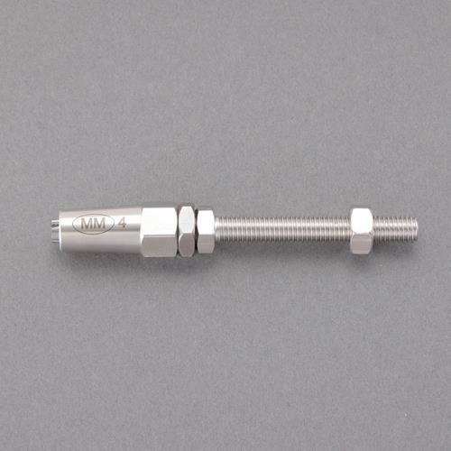 エスコ(ESCO) φ4.0x100mm ワイヤー止め金具(ｽﾃﾝﾚｽ製) EA638JB-134の通販は 5,033円