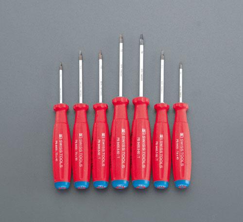 エスコ(ESCO) T3-T9/7本組 [Torx]ドライバー EA573MFの通販はドライバー