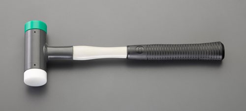 エスコ(ESCO) φ53mm/2100g 無反動ハンマー(グラスファイバー柄) EA575WT-305の通販は