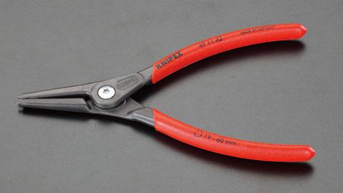 エスコ(ESCO) 85-140mm 軸用精密スナップリングプライヤー EA590BJ-4の通販は 8,327円