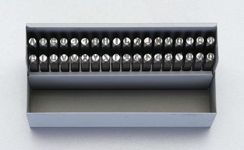 エスコ(ESCO) 3.2mm 英字･数字 刻印セット EA591HN-3の通販は