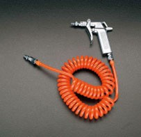 エスコ(ESCO) 2mm穴 エアーブローガン(プラグ付ホース･流量調整付) EA123AE-20の通販は