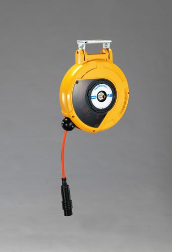 エスコ(ESCO) 6.5mmx10m エアーホースリール(自動巻取) EA124BK-6.5Aの通販は