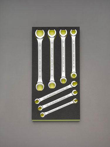 エスコ(ESCO) 7本組/8-22mm オープンリングスパナ EA612TA-4の通販は 26,961円