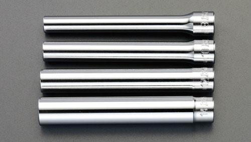 エスコ(ESCO) 3/8sq 4個組[エクストラディープ]ソケット EA618BR-400の通販は 13,011円