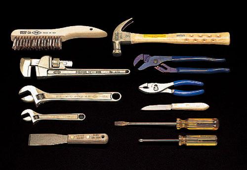 エスコ(ESCO) 11丁組ツールキット(ノンスパーキング) EA642XA-12の通販は