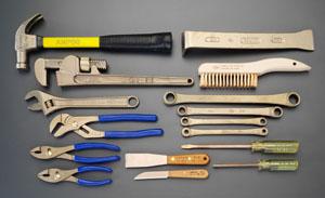 エスコ(ESCO) 16丁組ツールキット(ノンスパーキング) EA642XA-13の通販は