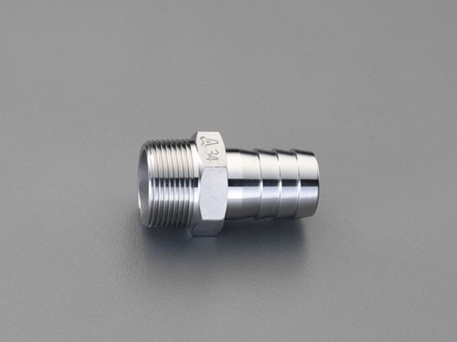 エスコ(ESCO) R1･1/2x40mm 雄ねじステム(ステンレス製) EA141A-152の通販は