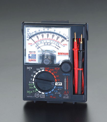 エスコ(ESCO) アナログマルチテスター EA707G-17の通販は
