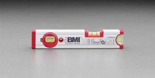 エスコ(ESCO) 250mm アルミレベル(マグネット･角度目盛付) EA735MD-25の通販は 7,580円