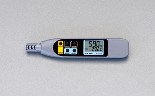 エスコ(ESCO) 温度･湿度計(ペン型) EA742DF-2の通販は