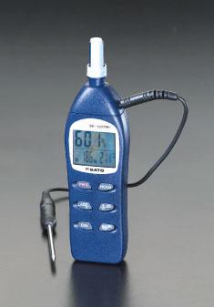 エスコ(ESCO) 温度･湿度計(デジタル) EA742DH-1の通販は温度計・湿度計