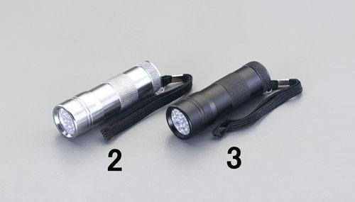 エスコ(ESCO) [単4x3本] フラッシュライト/LED･UV(黒) EA758FL-3の通販は