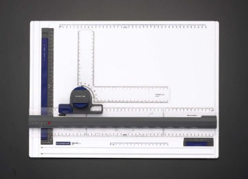 エスコ(ESCO) A3サイズL型定規付製図板 EA766GB
