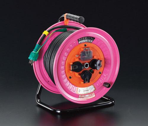 エスコ(ESCO) AC125V28A/30m コードリール(防雨/防災型) EA815DW-2の通販は