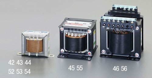 エスコ(ESCO) 5.0A/100V･110V ダウントランス(保護シールド付) EA815ZY-46の通販は 8,657円