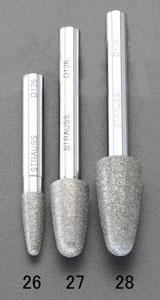 エスコ(ESCO) 12x25x70mm ダイヤモンドバー(6mm軸) EA819DL-28の通販は 7,620円