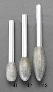 エスコ(ESCO) 12x32x77mm ダイヤモンドバー(6mm軸) EA819DL-43の通販は 7,620円