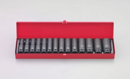 エスコ(ESCO) 1/2sq(10-27mm) ディープインパクトソケット EA164DZ-6の通販は