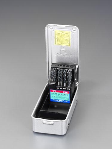 エスコ(ESCO) M3-M12 スパイラルタップセット(HSS) EA829DS-1の通販は