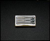 エスコ(ESCO) M10x0.75 ハンドタップ3本組(HSS) EA829EG-10Dの通販は