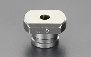 エスコ(ESCO) 8.5mm [EA858HD用]ダイス(丸穴厚板用) EA858HD-20Dの通販は