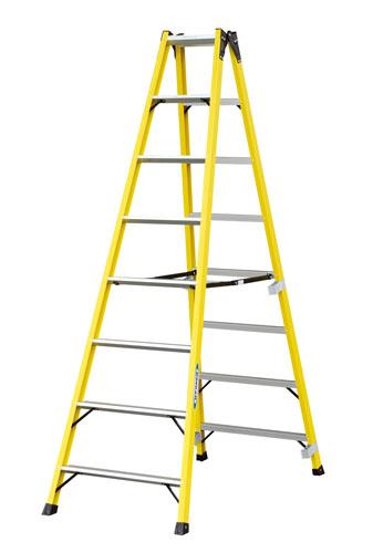 【直送】【代引不可】エスコ(ESCO) 2.26m 脚立(絶縁) EA903SA-3の通販は 66,938円