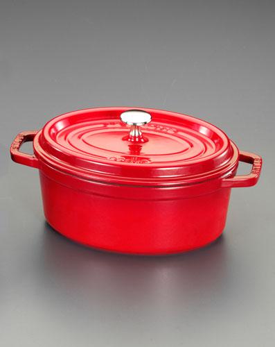 エスコ(ESCO) 230mm/2.3L 両手鍋(レッド) EA913VM-68Aの通販は