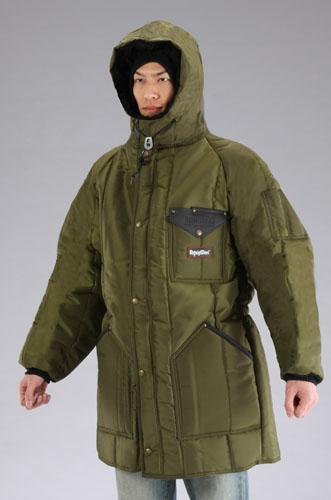 エスコ(ESCO) [XL] 防寒ロングコート(Sage) EA915GM-72