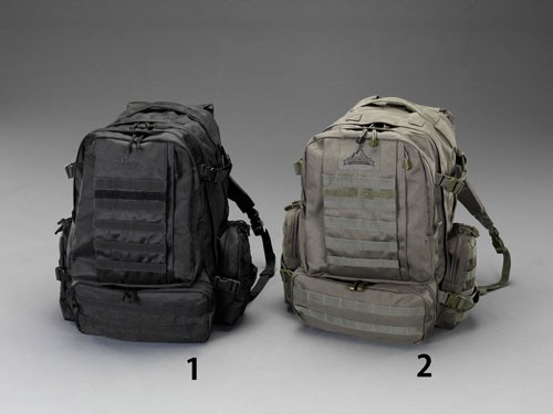 エスコ(ESCO) 508x356x457mm リュックサック(黒) EA927CE-1の通販は